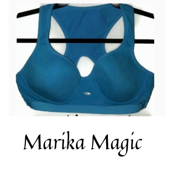 Marika Other - Marika Magic Blue Racer Back Sports Bra Large